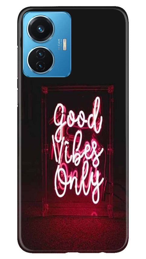 Good Vibes Only Mobile Back Case for Vivo T1 44W (Design - 314) Good Vibes Only Mobile Back Case for Vivo T1 44W (Design - 314)