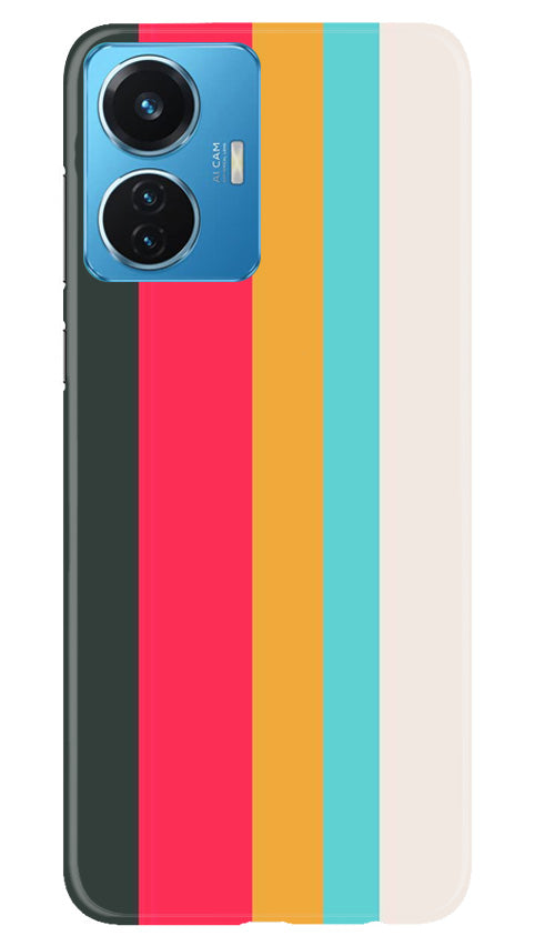 Color Pattern Mobile Back Case for Vivo T1 44W (Design - 328) Color Pattern Mobile Back Case for Vivo T1 44W (Design - 328)