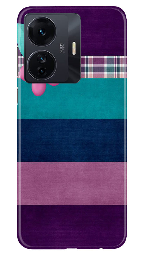 Purple Blue Mobile Back Case for Vivo IQOO Z6 5G (Design - 37) Purple Blue Case for Vivo IQOO Z6 5G
