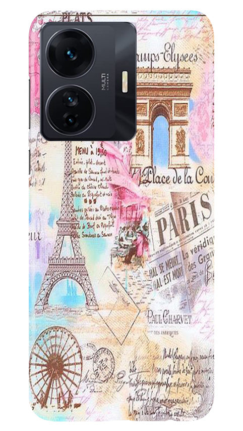 Paris Eiftel Tower Mobile Back Case for Vivo IQOO Z6 5G (Design - 54) Paris Eiftel Tower Case for Vivo IQOO Z6 5G
