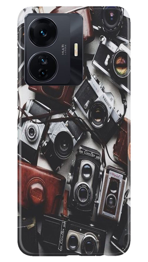 Cameras Mobile Back Case for Vivo T1 Pro 5G (Design - 57) Cameras Case for Vivo T1 Pro 5G