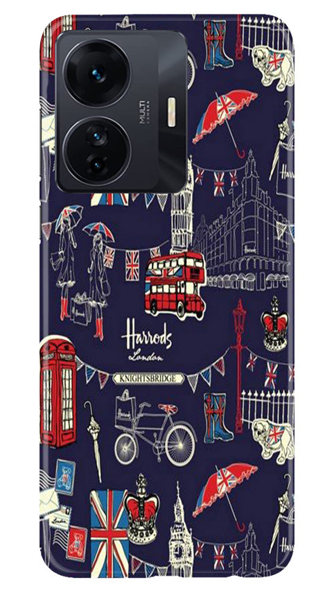 Love London Mobile Back Case for Vivo IQOO Z6 5G (Design - 75) Love London Case for Vivo IQOO Z6 5G