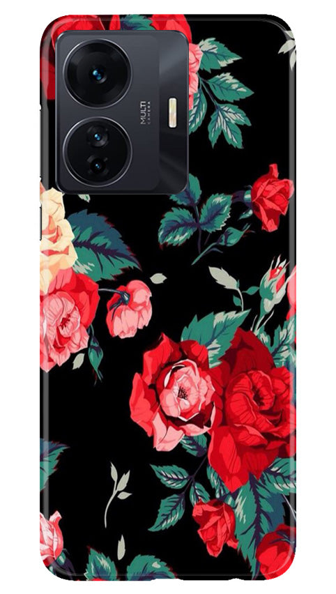 Red Rose2 Mobile Back Case for Vivo T1 Pro 5G (Design - 81) Red Rose2 Case for Vivo T1 Pro 5G