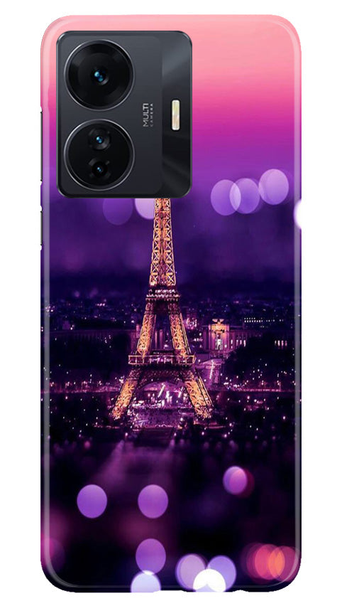 Eiffel Tower Mobile Back Case for Vivo T1 Pro 5G (Design - 86) Eiffel Tower Case for Vivo T1 Pro 5G