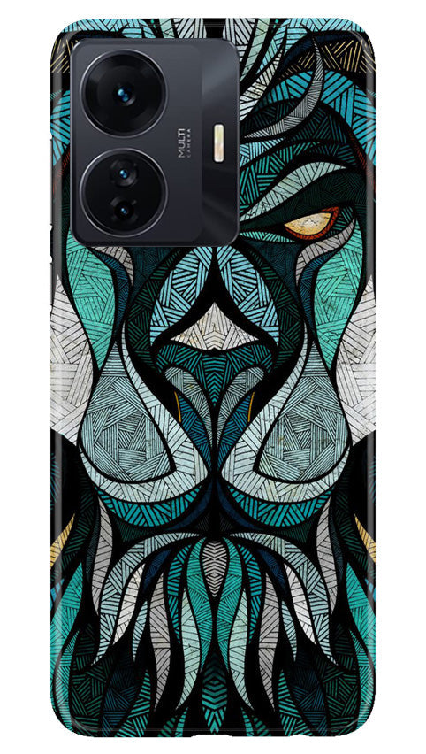 Lion Mobile Back Case for Vivo IQOO Z6 5G (Design - 97) Lion Case for Vivo IQOO Z6 5G