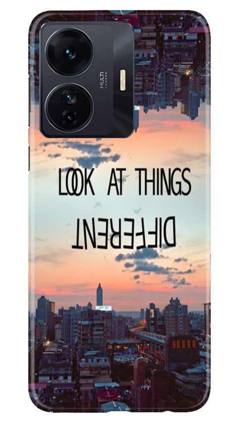 Look at things different Mobile Back Case for Vivo IQOO Z6 5G (Design - 99) Look at things different Case for Vivo IQOO Z6 5G