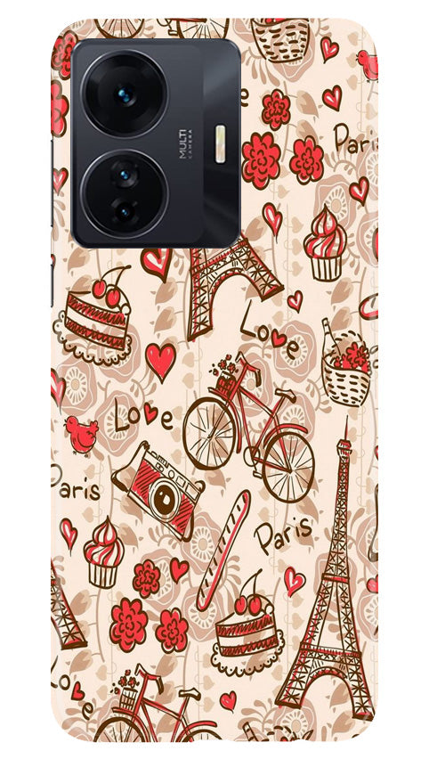 Love Paris Mobile Back Case for Vivo T1 Pro 5G (Design - 103) Love Paris Case for Vivo T1 Pro 5G (Design - 103)