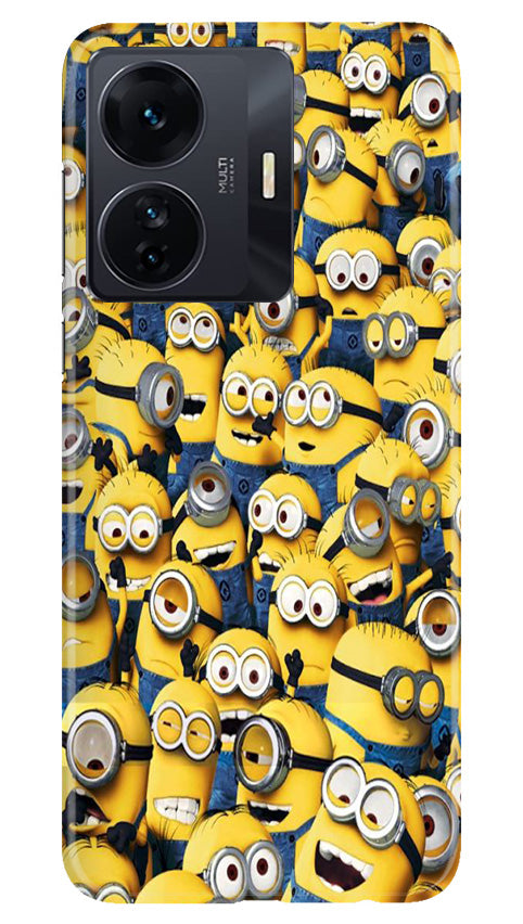 Minions Mobile Back Case for Vivo IQOO Z6 5G (Design - 126) Minions Case for Vivo IQOO Z6 5G (Design - 126)