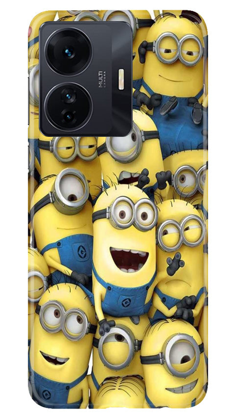 Minions Mobile Back Case for Vivo IQOO Z6 5G (Design - 127) Minions Case for Vivo IQOO Z6 5G (Design - 127)