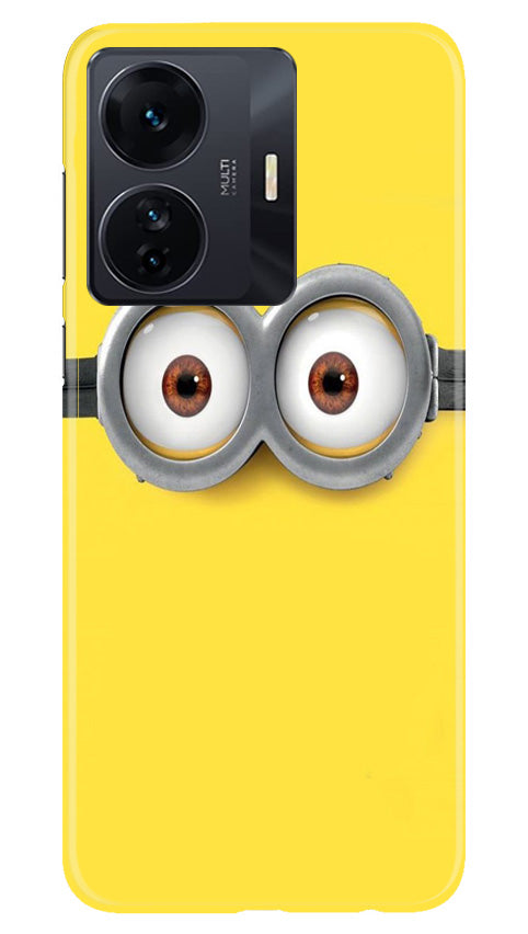 Minions Mobile Back Case for Vivo T1 Pro 5G (Design - 128) Minions Case for Vivo T1 Pro 5G (Design - 128)
