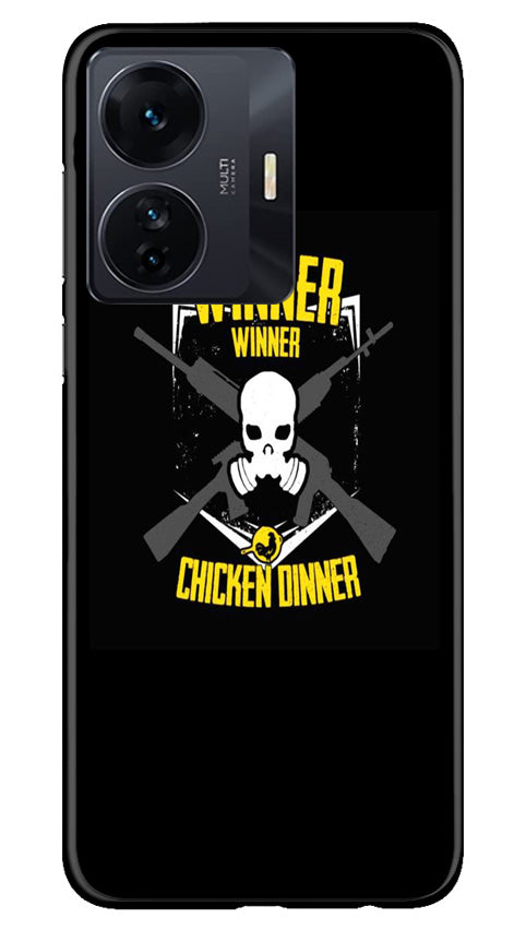 Winner Winner Chicken Dinner Mobile Back Case for Vivo IQOO Z6 5G (Design - 147) Winner Winner Chicken Dinner Case for Vivo IQOO Z6 5G (Design - 147)