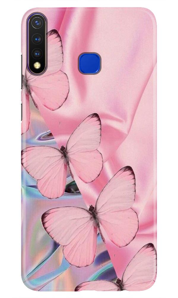 Butterflies Mobile Back Case for Vivo U20 (Design - 26) Butterflies Case for Vivo U20