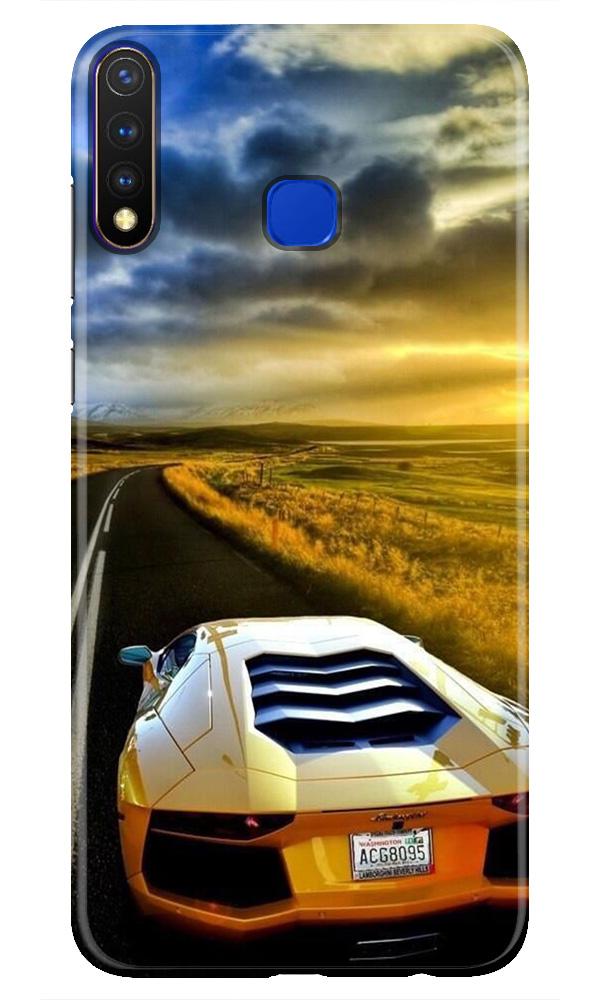 Car lovers Mobile Back Case for Vivo Y19 (Design - 46) Car lovers Case for Vivo Y19