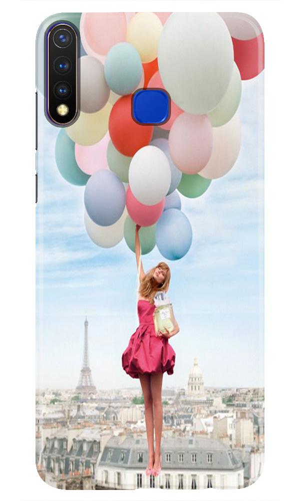 Girl with Baloon Mobile Back Case for Vivo U20 (Design - 84) Girl with Baloon Case for Vivo U20