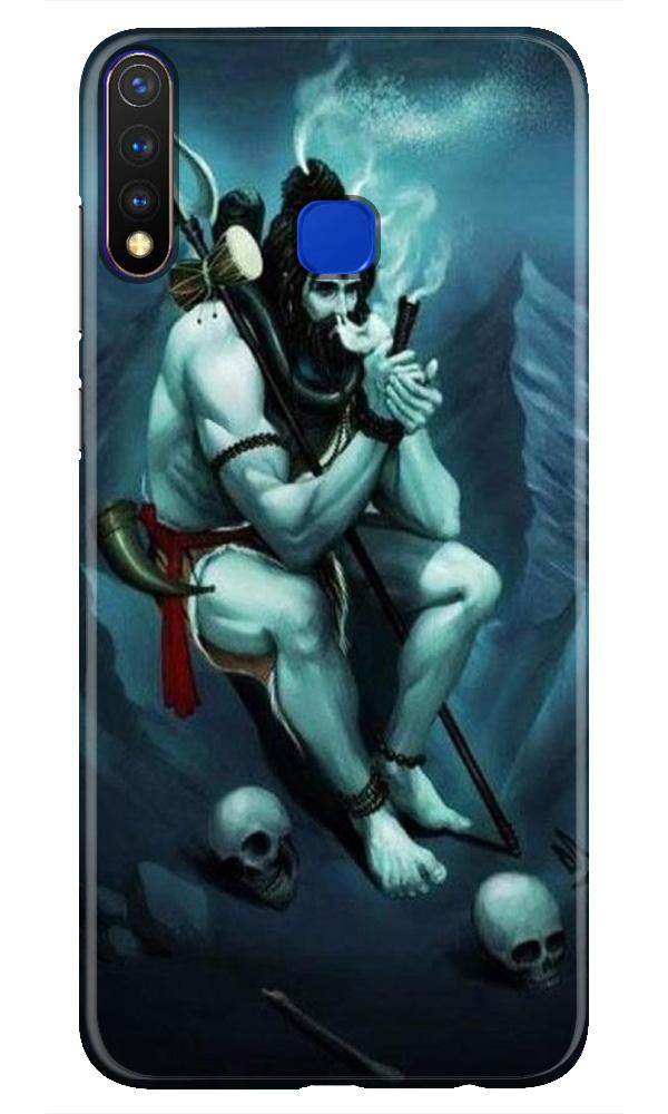 Lord Shiva Mahakal2 Mobile Back Case for Vivo U20 (Design - 98) Lord Shiva Mahakal2 Case for Vivo U20