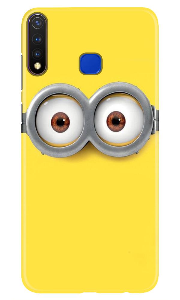 Minions Mobile Back Case for Vivo Y19 (Design - 128) Minions Case for Vivo Y19 (Design - 128)