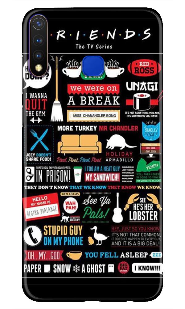 Friends Mobile Back Case for Vivo Y19 (Design - 145) Friends Case for Vivo Y19 (Design - 145)