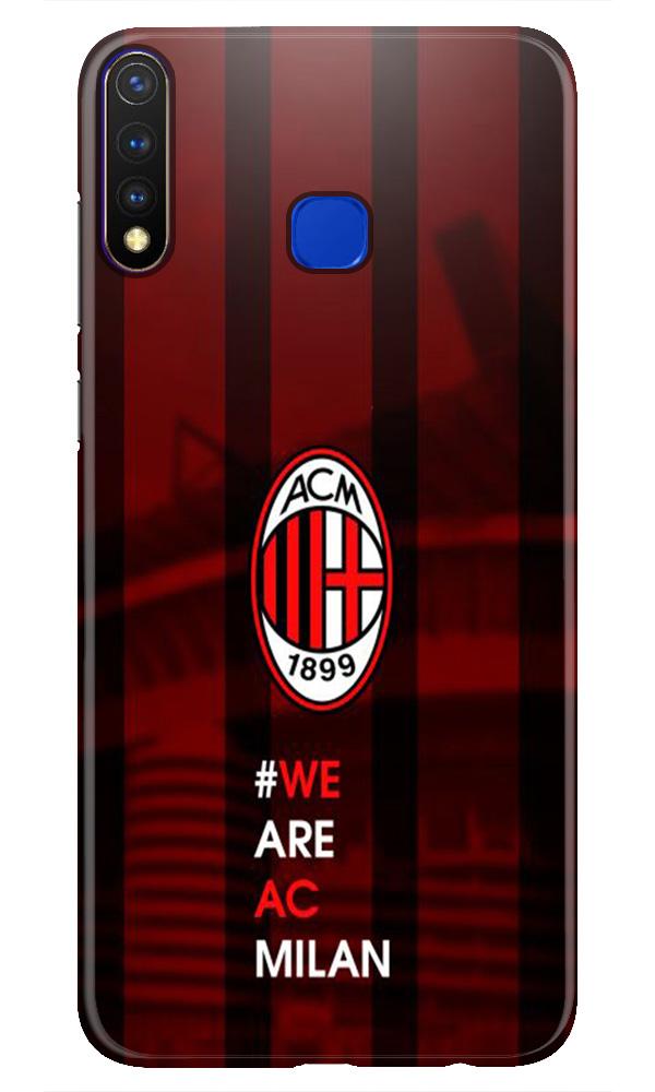 AC Milan Mobile Back Case for Vivo Y19 (Design - 155) AC Milan Case for Vivo Y19 (Design - 155)