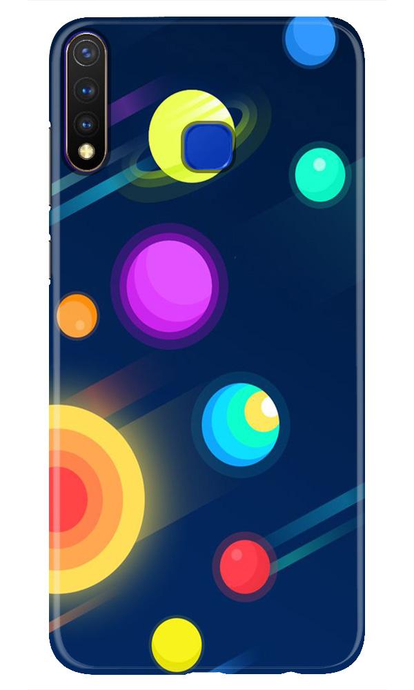 Solar Planet Mobile Back Case for Vivo U20 (Design - 197) Solar Planet Case for Vivo U20 (Design - 197)
