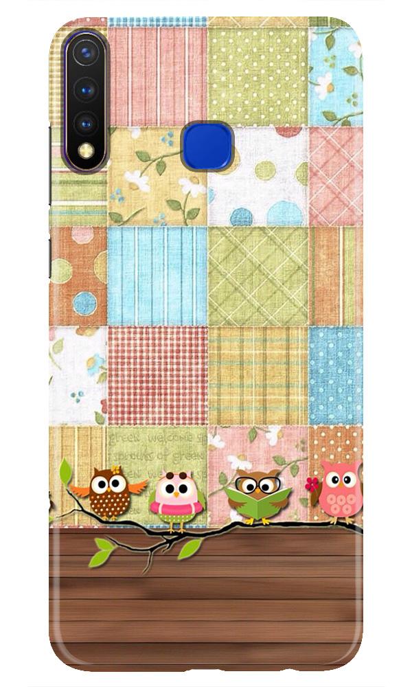 Owls Mobile Back Case for Vivo U20 (Design - 202) Owls Case for Vivo U20 (Design - 202)