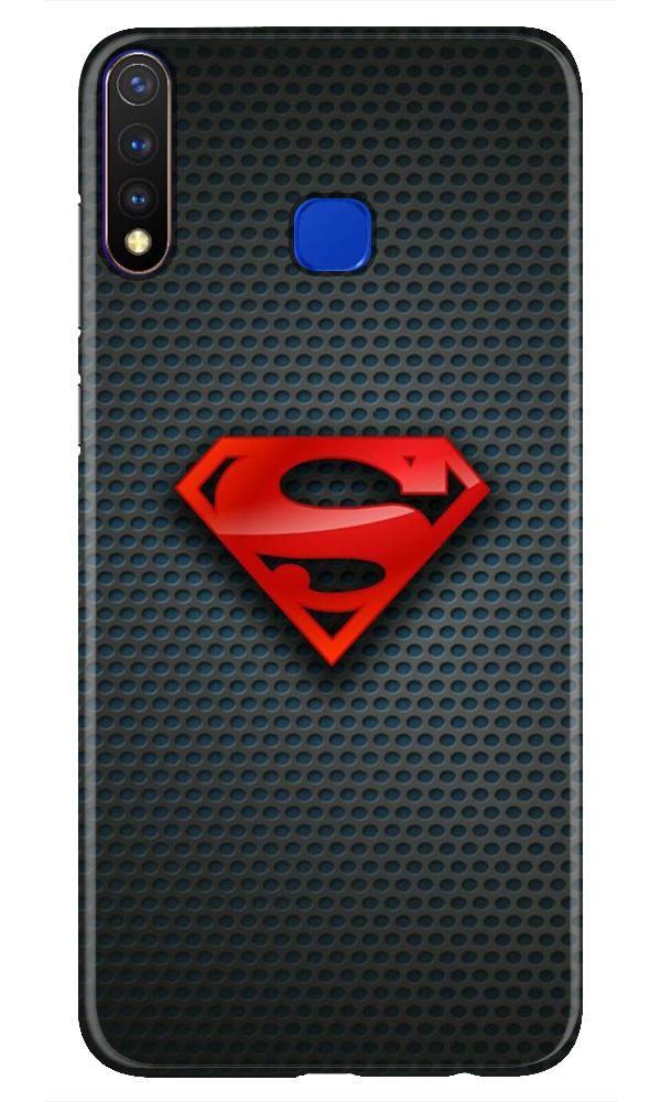 Superman Mobile Back Case for Vivo U20 (Design - 247) Superman Case for Vivo U20 (Design No. 247)