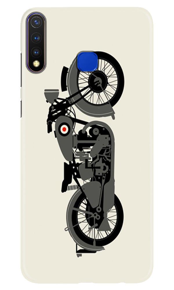MotorCycle Mobile Back Case for Vivo Y19 (Design - 259) MotorCycle Case for Vivo Y19 (Design No. 259)