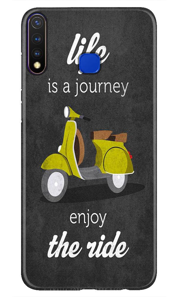 Life is a Journey Mobile Back Case for Vivo Y19 (Design - 261) Life is a Journey Case for Vivo Y19 (Design No. 261)