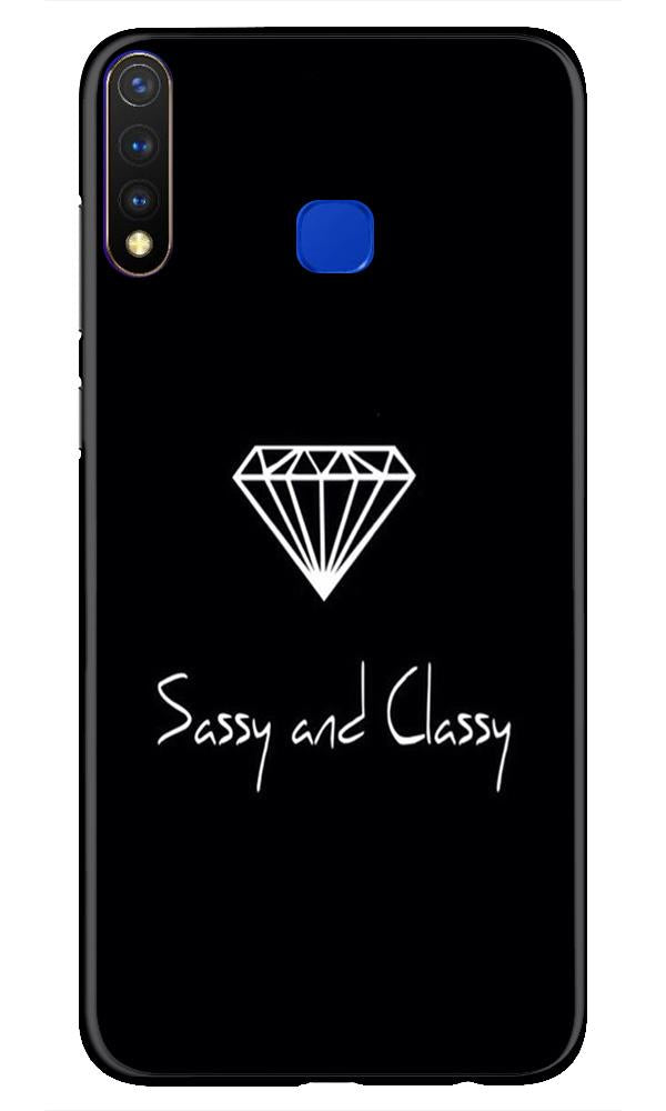 Sassy and Classy Mobile Back Case for Vivo Y19 (Design - 264) Sassy and Classy Case for Vivo Y19 (Design No. 264)