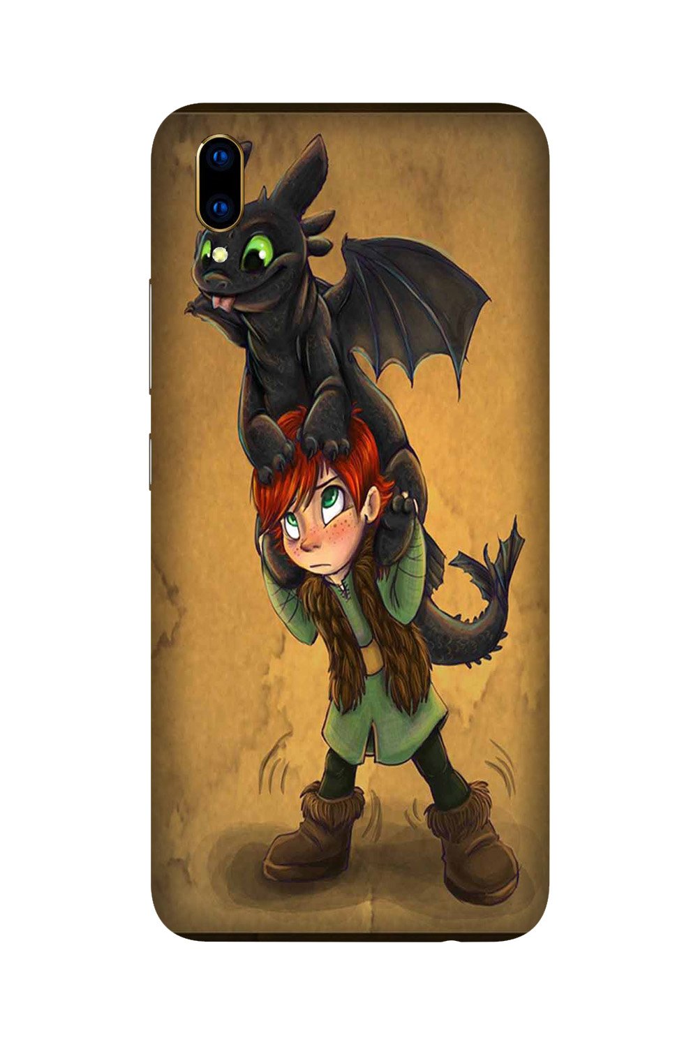 Dragon Mobile Back Case for Vivo V11 Pro (Design - 336) Dragon Mobile Back Case for Vivo V11 Pro (Design - 336)