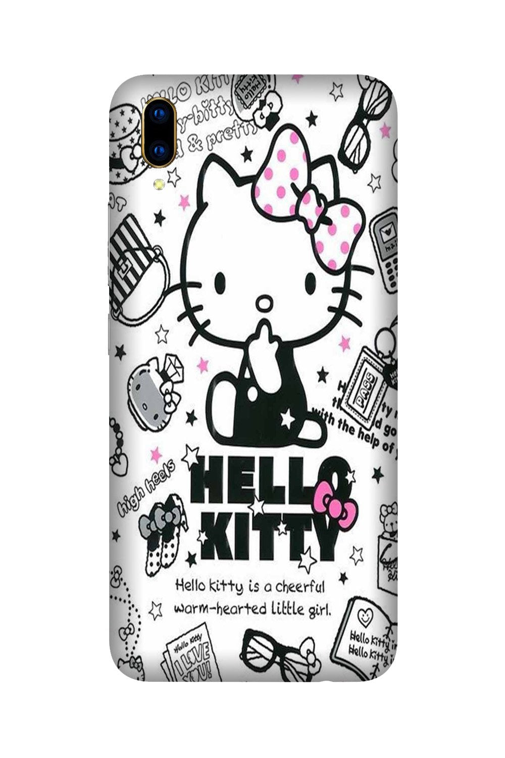 Hello Kitty Mobile Back Case for Vivo Nex (Design - 361) Hello Kitty Mobile Back Case for Vivo Nex (Design - 361)