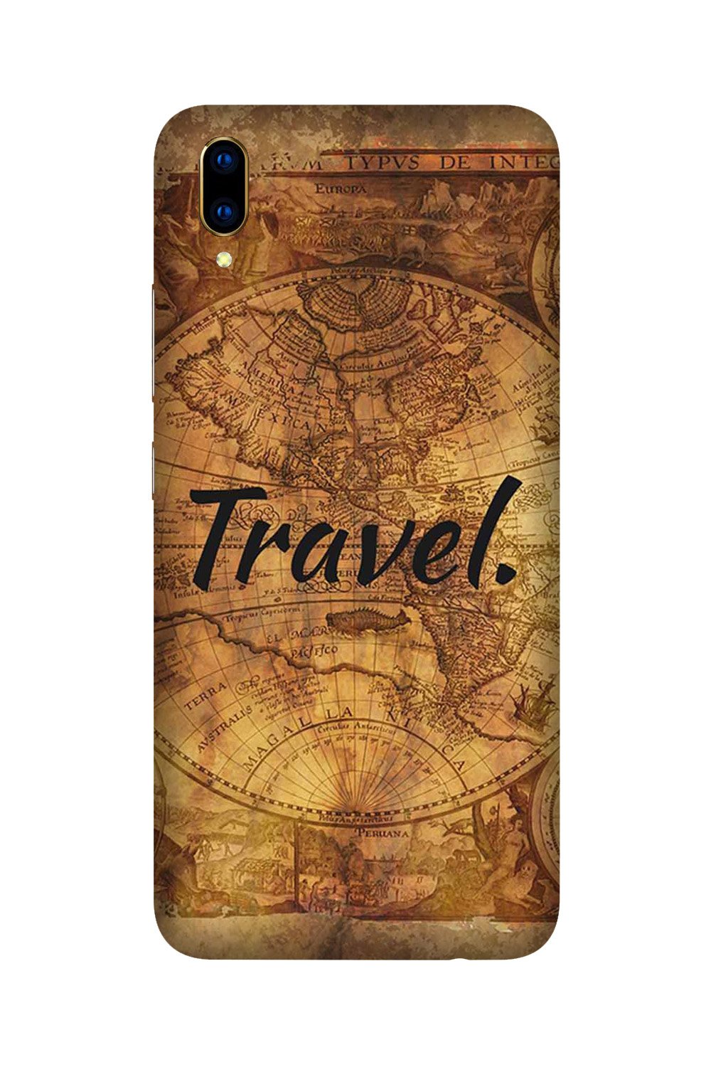 Travel Mobile Back Case for Vivo Nex (Design - 375)