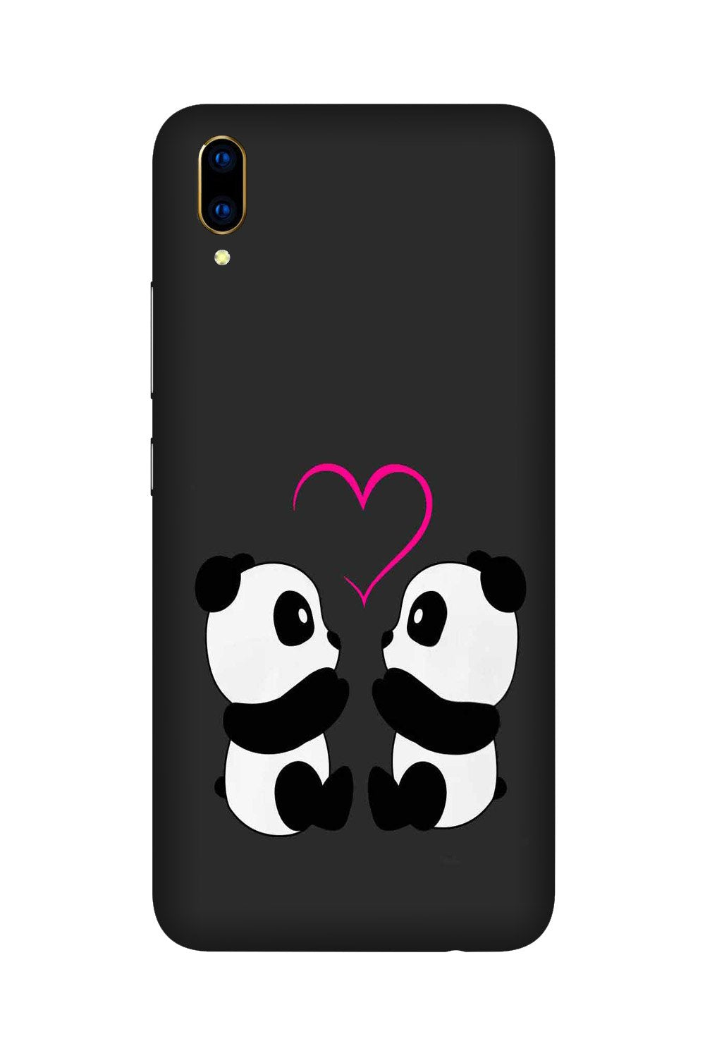 Panda Love Mobile Back Case for Vivo V11 Pro (Design - 398) Panda Love Mobile Back Case for Vivo V11 Pro (Design - 398)