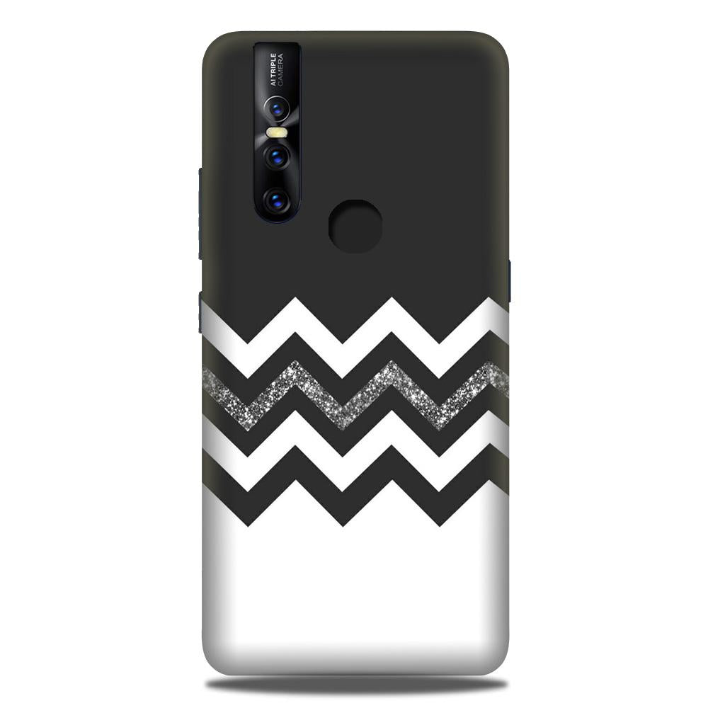 Black white Pattern2Case for Vivo V15 Black white Pattern2Case for Vivo V15