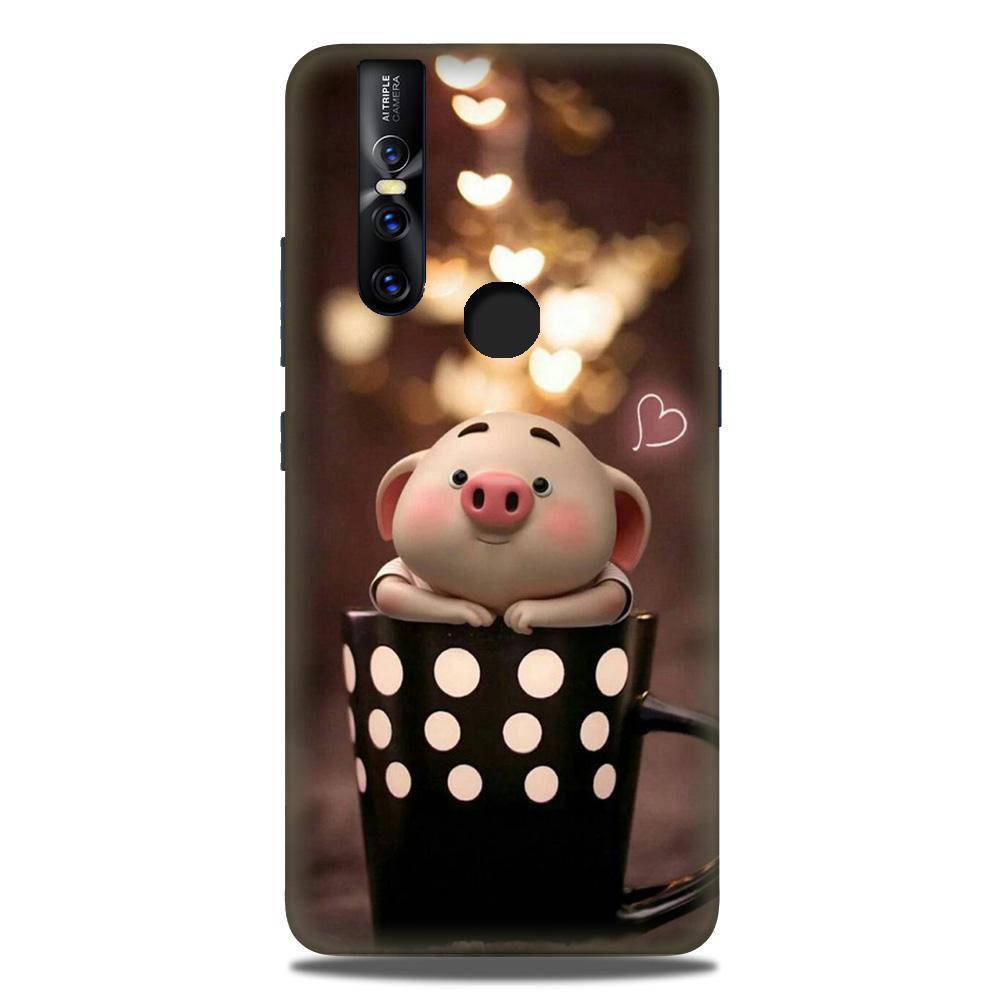 Cute Bunny Case for Vivo V15 (Design No. 213) Cute Bunny Case for Vivo V15 (Design No. 213)