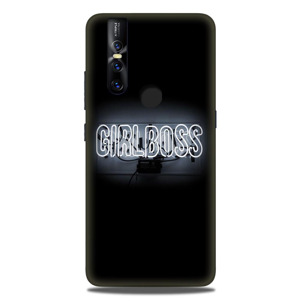 Girl Boss Black Case for Vivo V15 (Design No. 268) Girl Boss Black Case for Vivo V15 (Design No. 268)