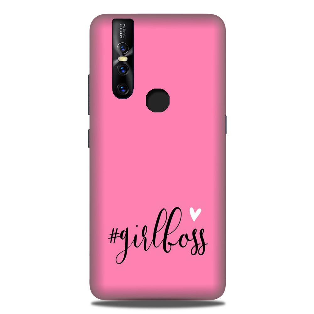 Girl Boss Pink Case for Vivo V15 (Design No. 269) Girl Boss Pink Case for Vivo V15 (Design No. 269)