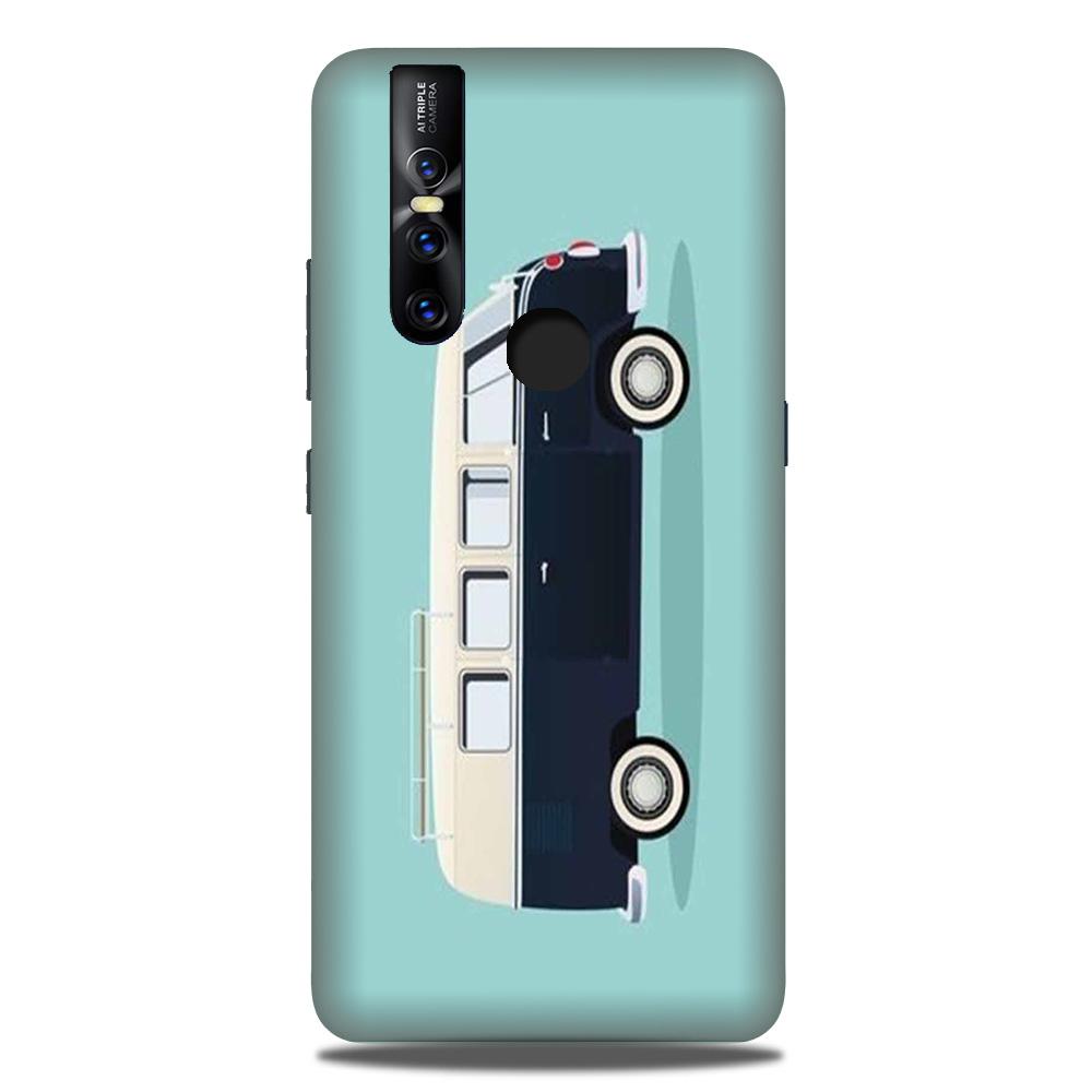 Travel Bus Mobile Back Case for Vivo V15 (Design - 379) Travel Bus Mobile Back Case for Vivo V15 (Design - 379)