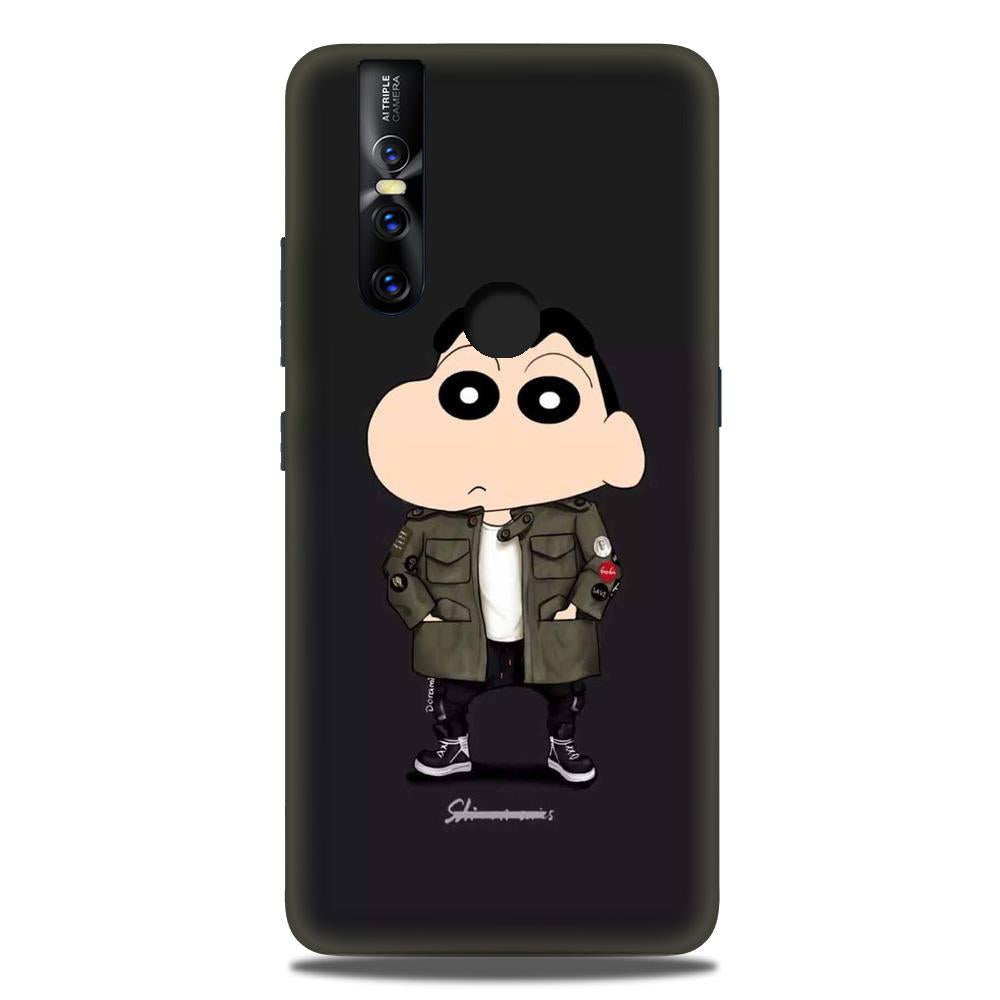 Shin Chan Mobile Back Case for Vivo V15 (Design - 391) Shin Chan Mobile Back Case for Vivo V15 (Design - 391)