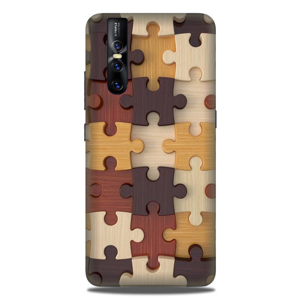 Puzzle Pattern Case for Vivo V15 Pro (Design No. 217) Puzzle Pattern Case for Vivo V15 Pro (Design No. 217)