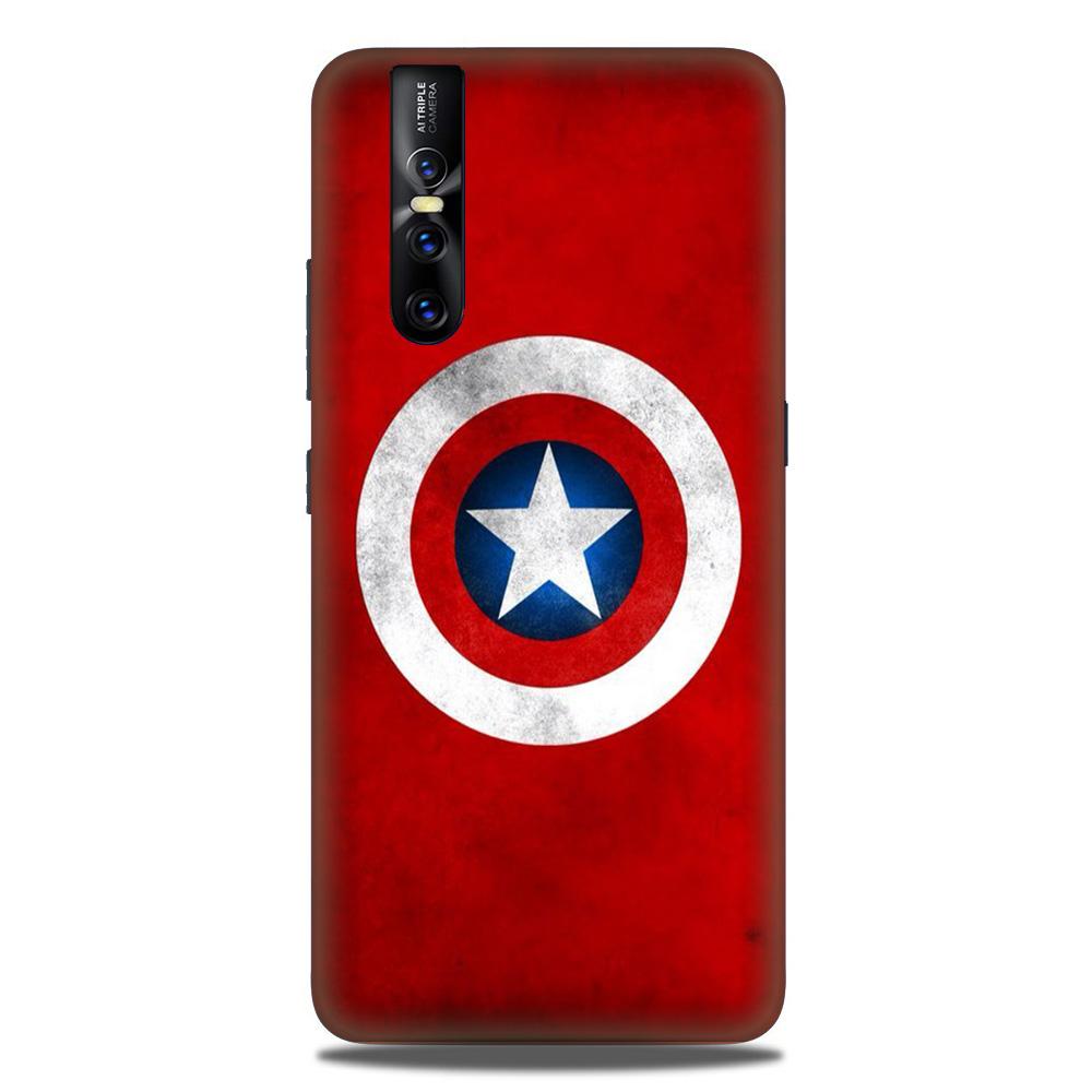Captain America Case for Vivo V15 Pro (Design No. 249) Captain America Case for Vivo V15 Pro (Design No. 249)