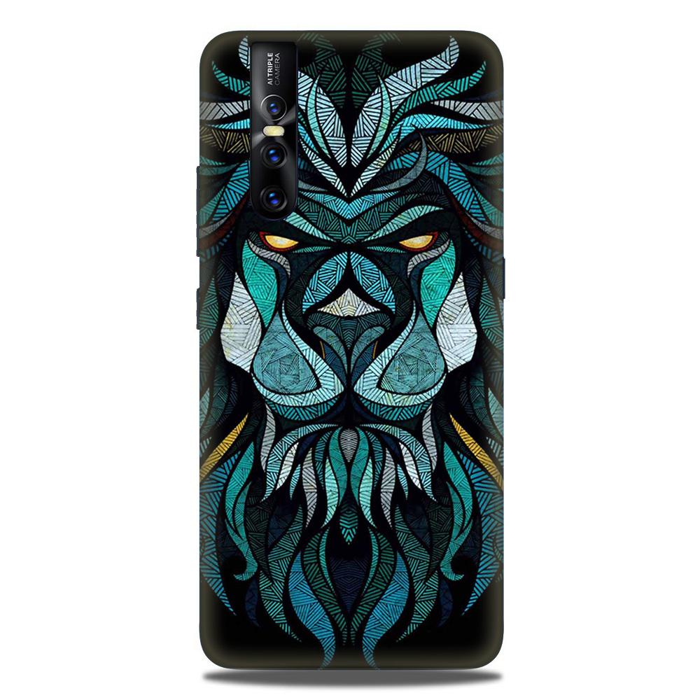 Lion Mobile Back Case for Vivo V15 Pro (Design - 314) Lion Mobile Back Case for Vivo V15 Pro (Design - 314)