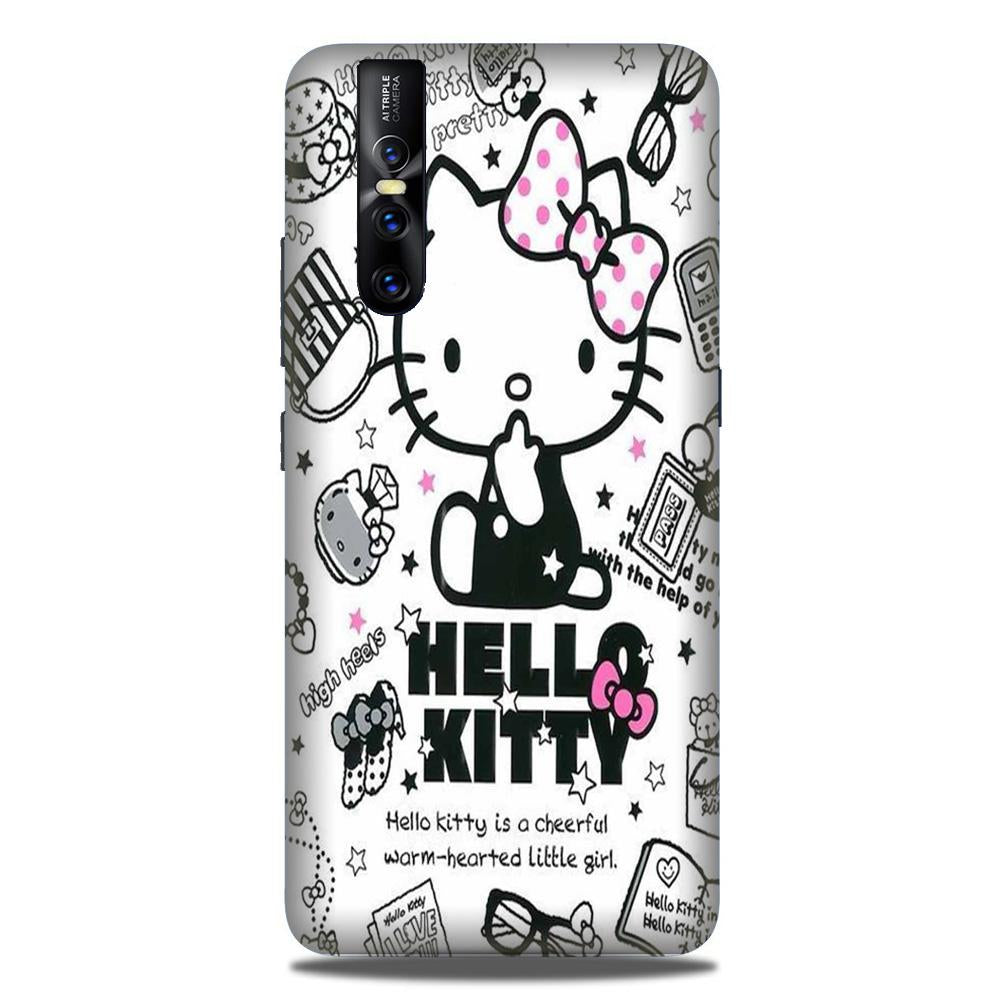 Hello Kitty Mobile Back Case for Vivo V15 Pro (Design - 361) Hello Kitty Mobile Back Case for Vivo V15 Pro (Design - 361)