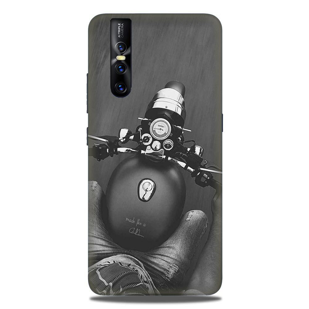 Royal Enfield Mobile Back Case for Vivo V15 Pro (Design - 382) Royal Enfield Mobile Back Case for Vivo V15 Pro (Design - 382)