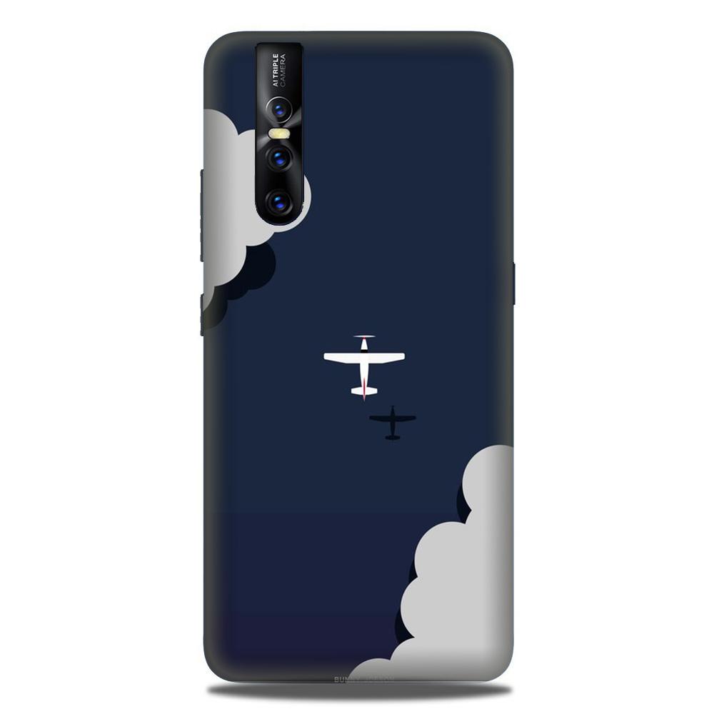 Clouds Plane Case for Vivo V15 Pro (Design - 196) Clouds Plane Case for Vivo V15 Pro (Design - 196)