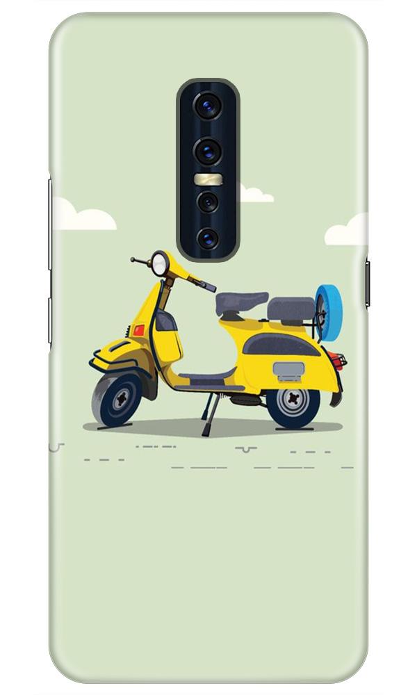 Vintage Scooter Case for Vivo V17 Pro (Design No. 260) Vintage Scooter Case for Vivo V17 Pro (Design No. 260)