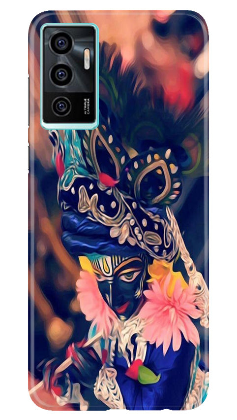 Lord Krishna Mobile Back Case for Vivo V23E 5G (Design - 16) Lord Krishna Case for Vivo V23E 5G