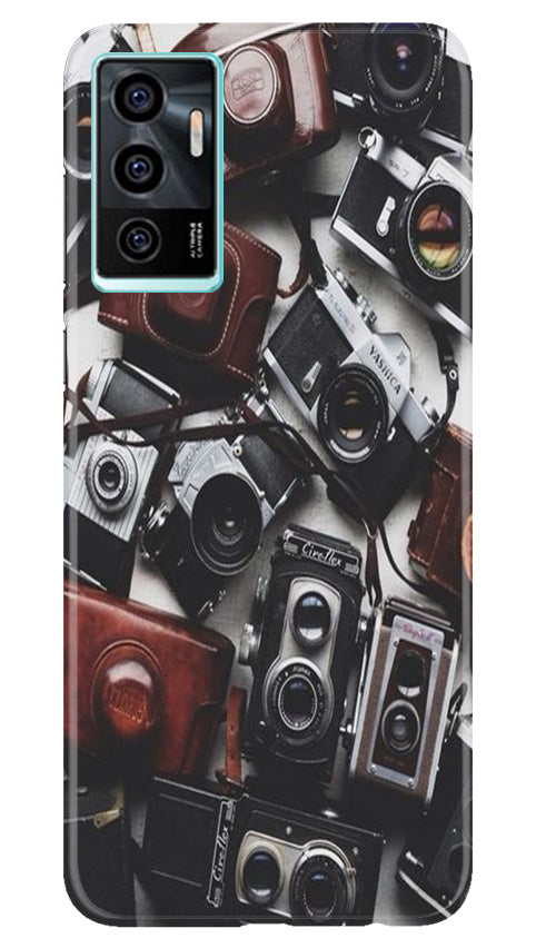 Cameras Mobile Back Case for Vivo V23E 5G (Design - 57) Cameras Case for Vivo V23E 5G