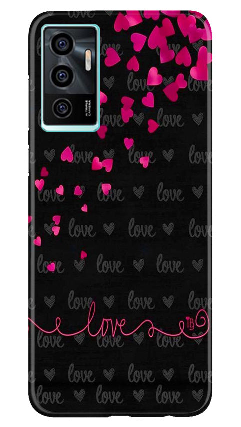Love in Air Mobile Back Case for Vivo V23E 5G (Design - 89) Love in Air Case for Vivo V23E 5G