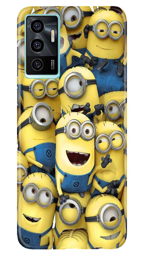 Minions Mobile Back Case for Vivo V23E 5G (Design - 127) Minions Case for Vivo V23E 5G (Design - 127)