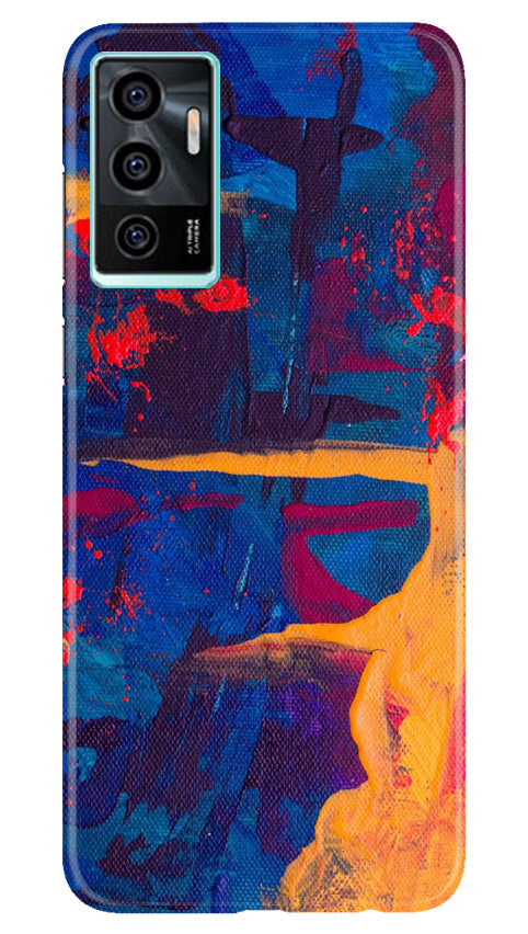 Modern Art Mobile Back Case for Vivo V23E 5G (Design - 206) Modern Art Case for Vivo V23E 5G (Design No. 206)